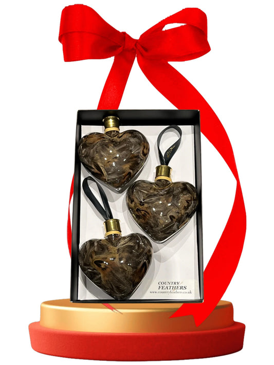 Heart Feather Baubles (CFHE9014)