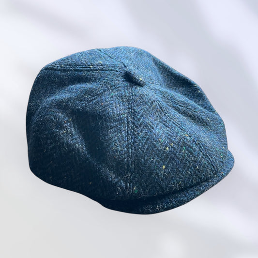 Blue Fleck Baker Boy Cap (CFFC7014)