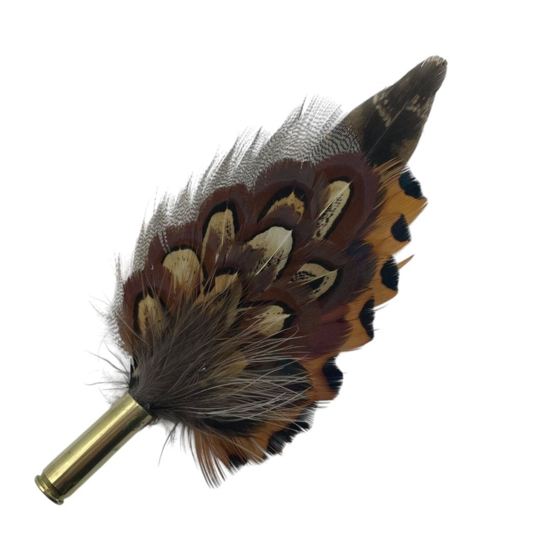 Natural Feather Hat Pin (CFP701)