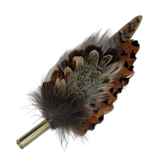 Natural Feather Hat Pin (CFP712)