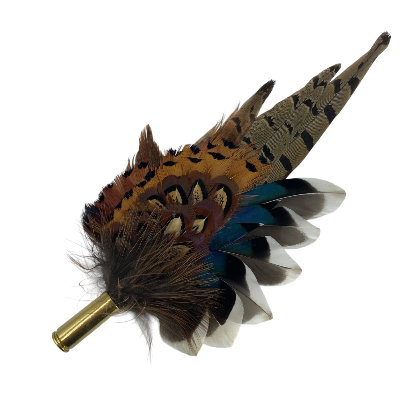 Natural Feather Hat Pin (CFP688)