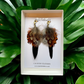 Natural Feather Boot Tassels (CFB4098)