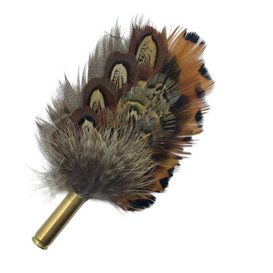 Natural Feather Hat Pin (CFP704)