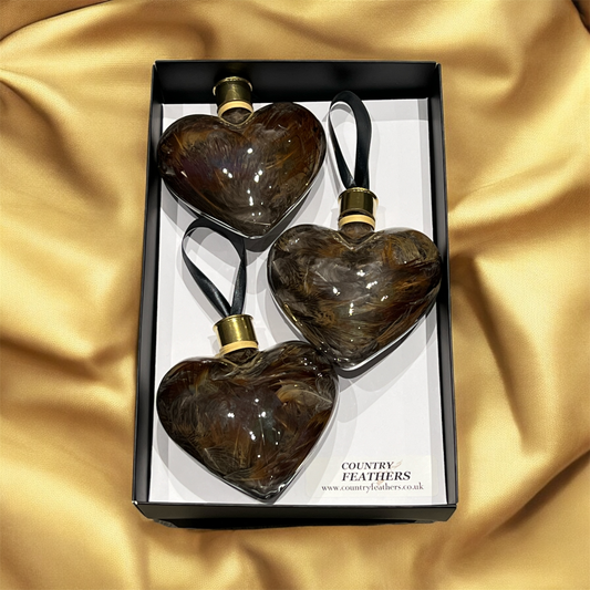 Heart Feather Baubles (CFHE9010)