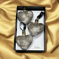 Heart Feather Baubles (CFHE9017)