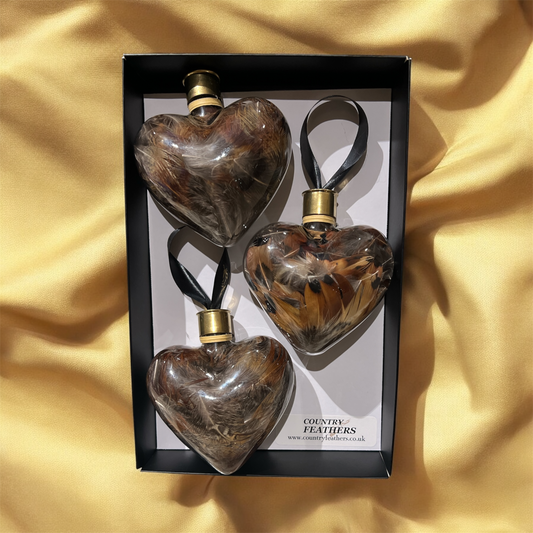 Heart Feather Baubles (CFHE9020)