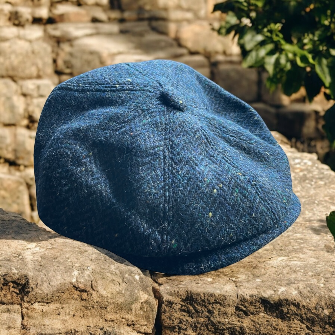 Blue Fleck Baker Boy Cap (CFFC7014)