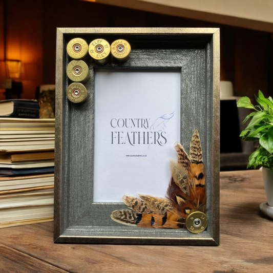 Pheasant Feather Photo Frame (CFPF2406)