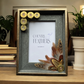 Pheasant & Duck Feather Photo Frame (CFPF2408)