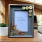 Pheasant Feather Photo Frame (CFPF2416)