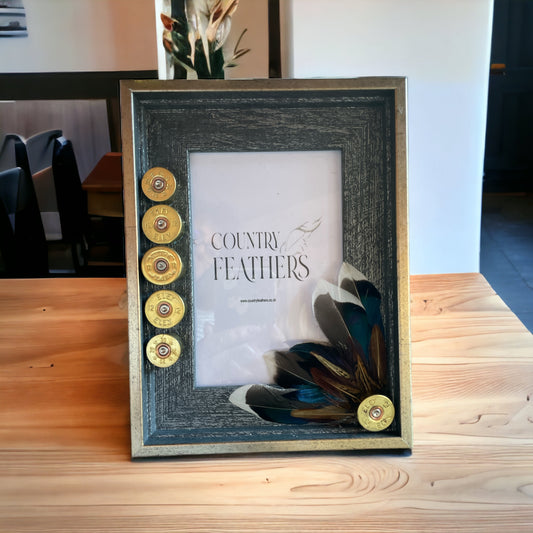 Pheasant & Duck Feather Photo Frame (CFPF2200)