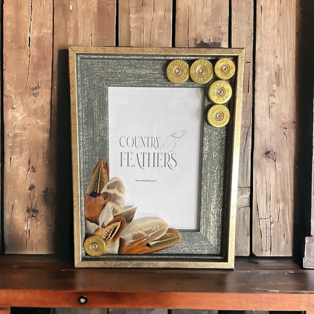 Pheasant, Partridge & Duck Feather Photo Frame (CFPF2348)