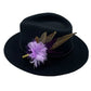 Purple Tones & Natural Feather Hat Pin (CFP547)