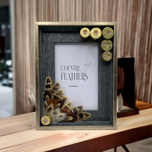 Pheasant & Duck Feather Photo Frame (CFPF2114)